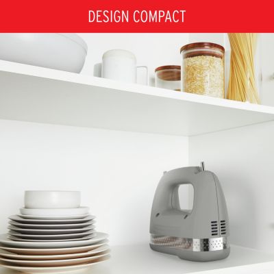 Batteur vintage Soleil Pepper HM211E10 : puissance 200 W, double vitesse, style rétro pour vos créations culinaires