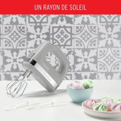 Batteur vintage Soleil Pepper HM211E10 : puissance 200 W, double vitesse, style rétro pour vos créations culinaires