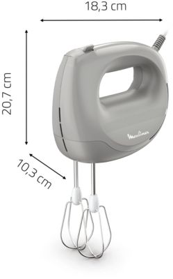 Batteur MOULINEX Easy Max HM262BF0 – Puissance, agilité et nettoyage facile.