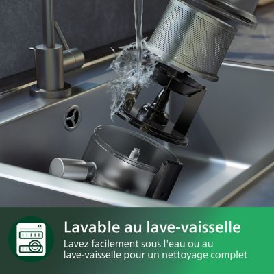 Blender 2‑en‑1 PHILIPS Flip&Juice HR3770/00&nbsp;: puissance, polyvalence et performance.