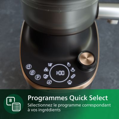 Blender 2‑en‑1 PHILIPS Flip&Juice HR3770/00&nbsp;: puissance, polyvalence et performance.