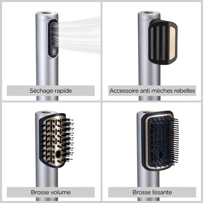 Air Wand&nbsp;3‑en‑1&nbsp;: le styliste ultra‑léger qui transforme chaque brushing en salon de beauté.