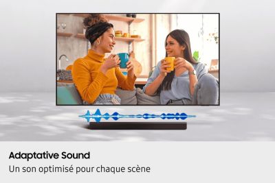 Barre de son Samsung HW‑B46CF – Immersion audio 2,1 Bluetooth avec caisson intégré pour un cinéma à domicile exceptionnel.