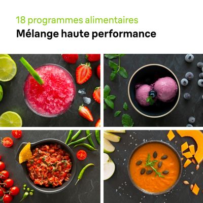 Blender Braun JB9040 : puissance 1 600 W pour smoothies, soupes et plus encore!