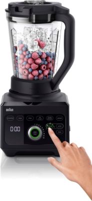 Blender Braun JB9040 : puissance 1 600 W pour smoothies, soupes et plus encore!